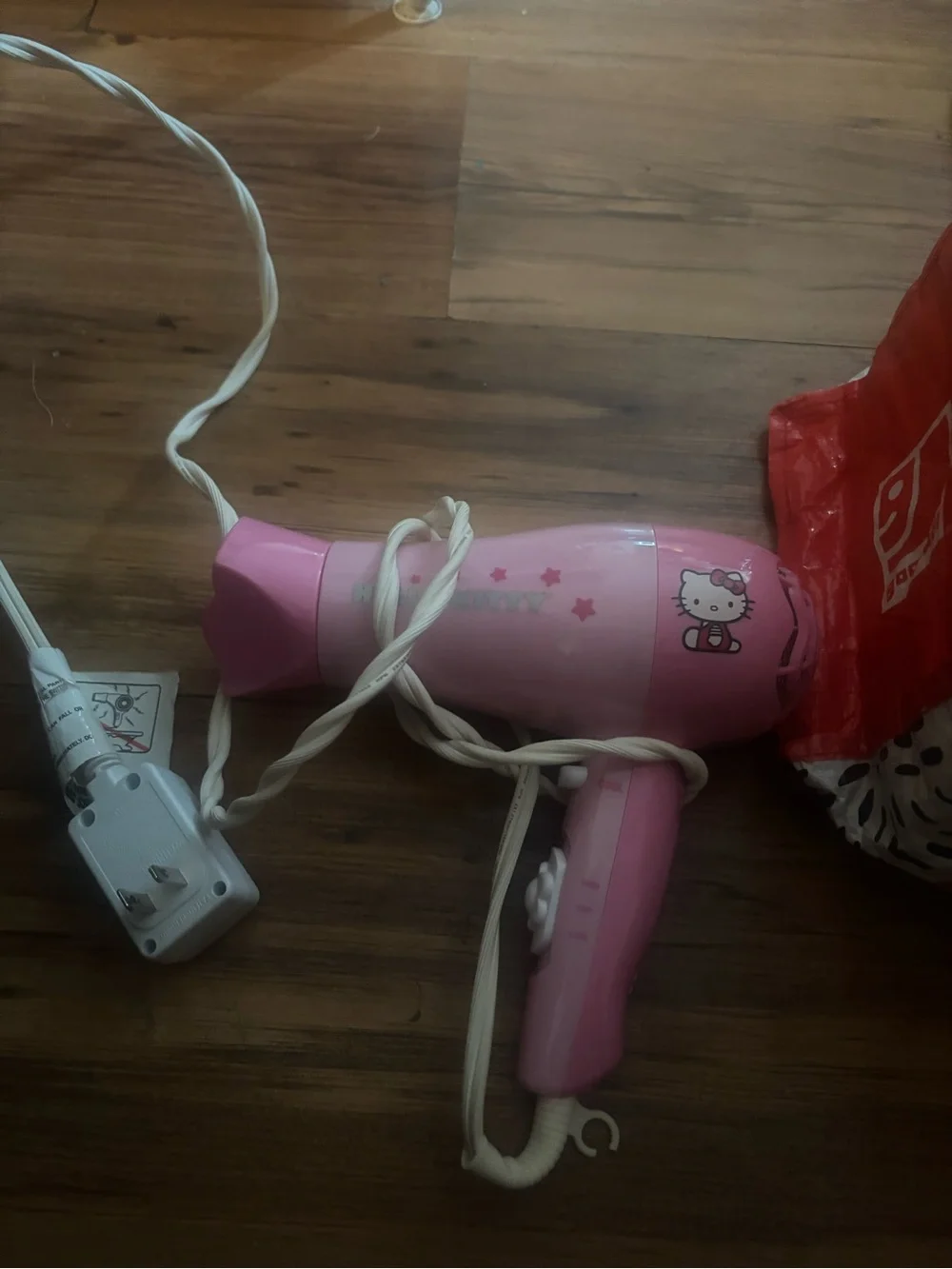 Hello kitty hair dryer